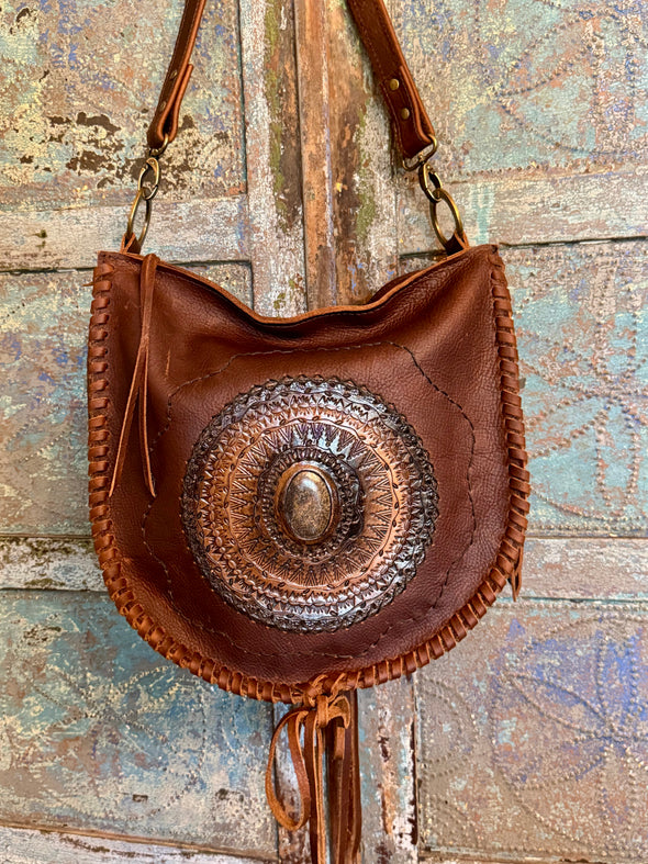 Dinosaur bone inlay Bag