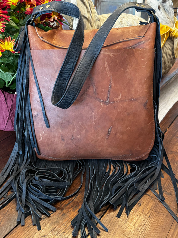 Dapper Mr Crow * fringe bag