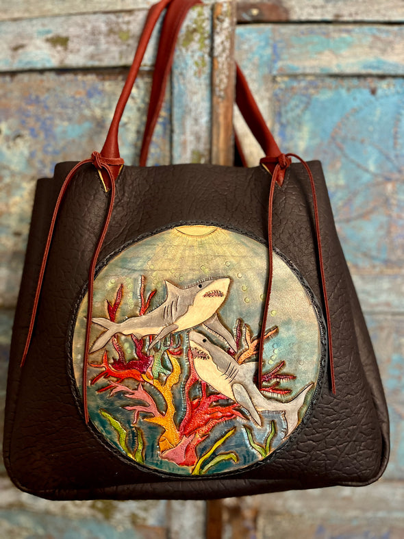 Jaws tote bag