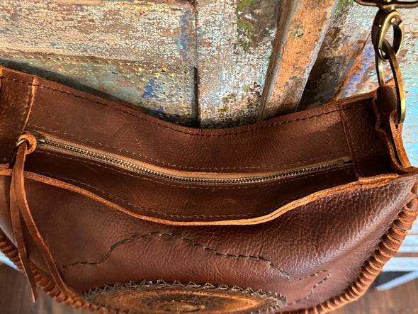 Dinosaur bone inlay Bag