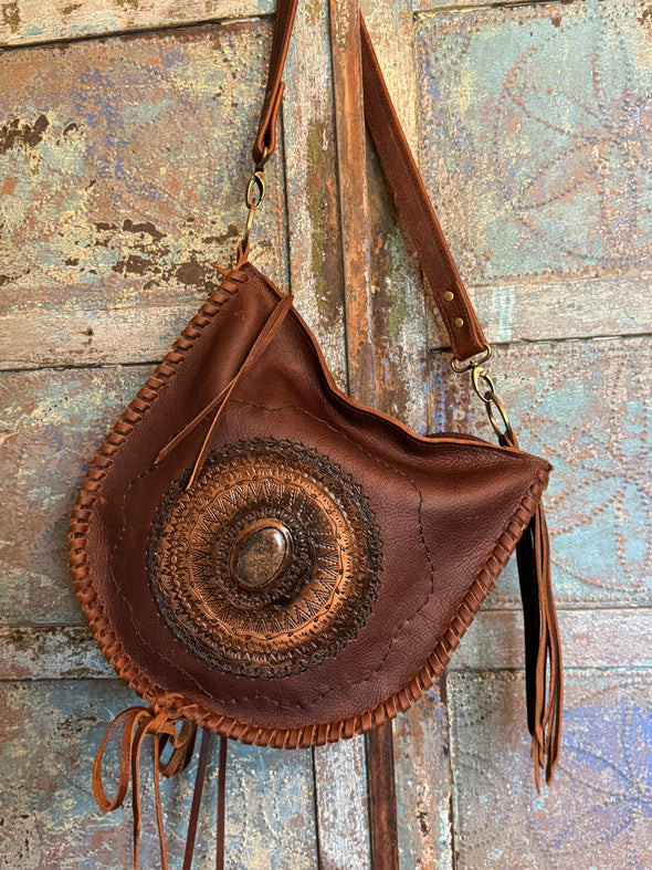Dinosaur bone inlay Bag
