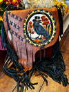 Dapper Mr Crow * fringe bag